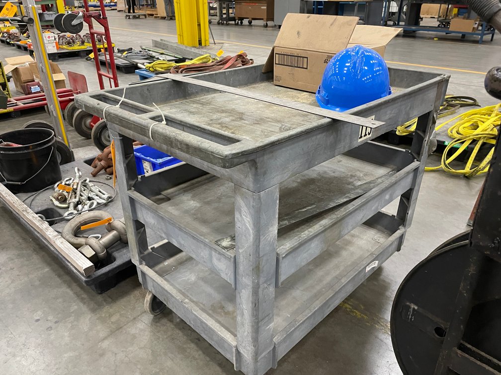 Poly Rolling Cart