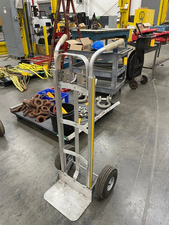Aluminum 2 Wheeled Cart