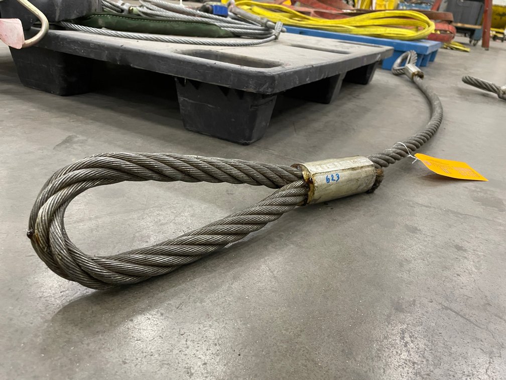 1" Cable with Loop Ends