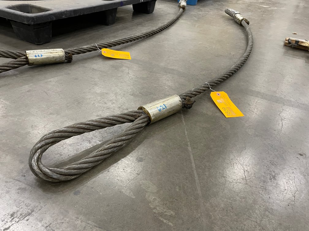 1" Cable with Loop Ends