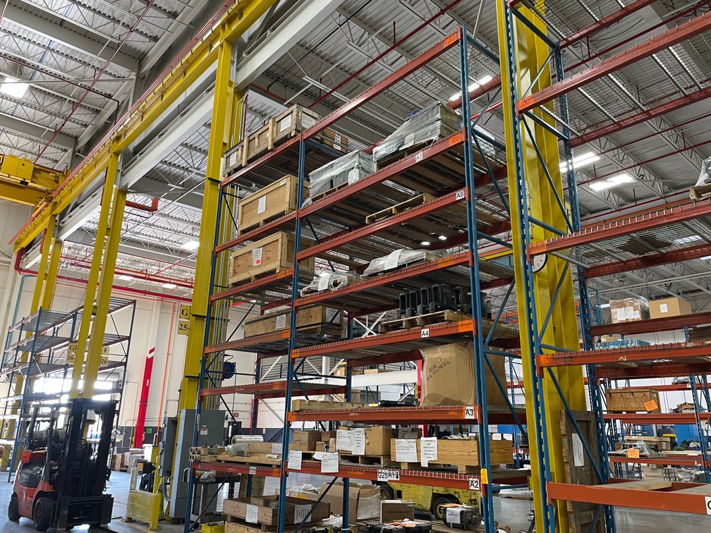 (2) Sections of Pallet Racking