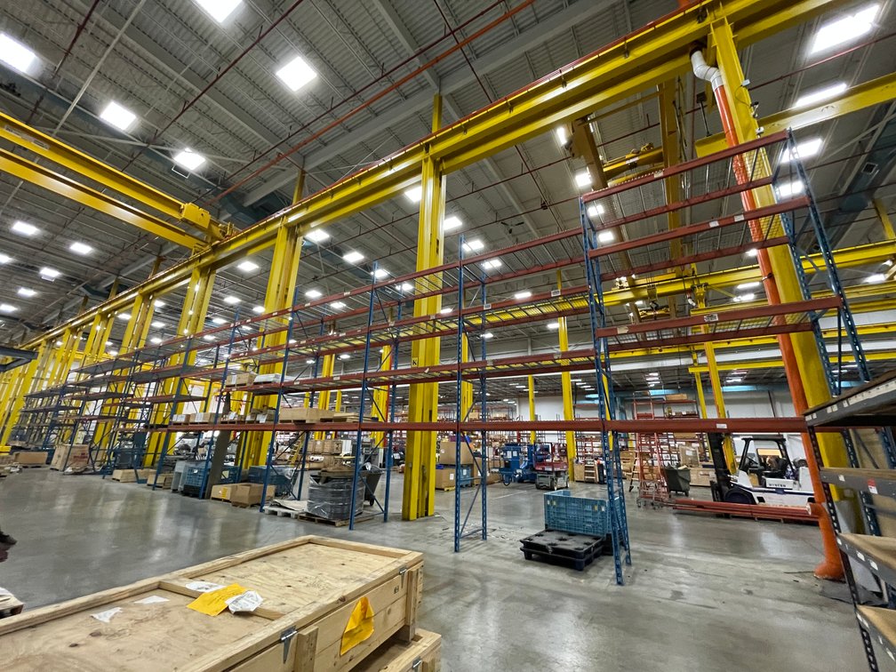 (8) Sections of Pallet Racking