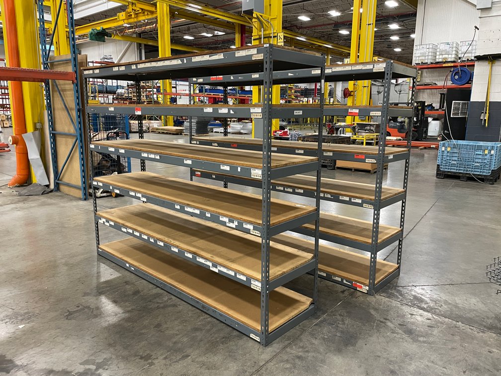 (2) Shelving Units