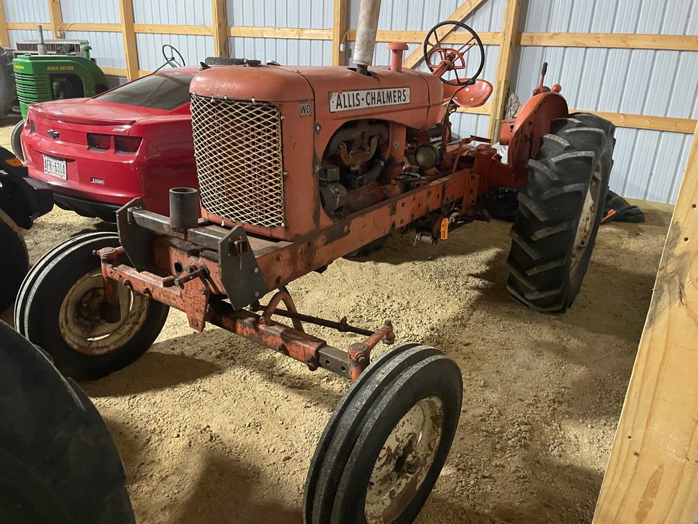 Allis WD Wide Front Tractor 