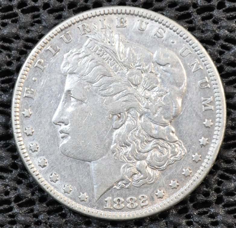 1882 Morgan Silver Dollar