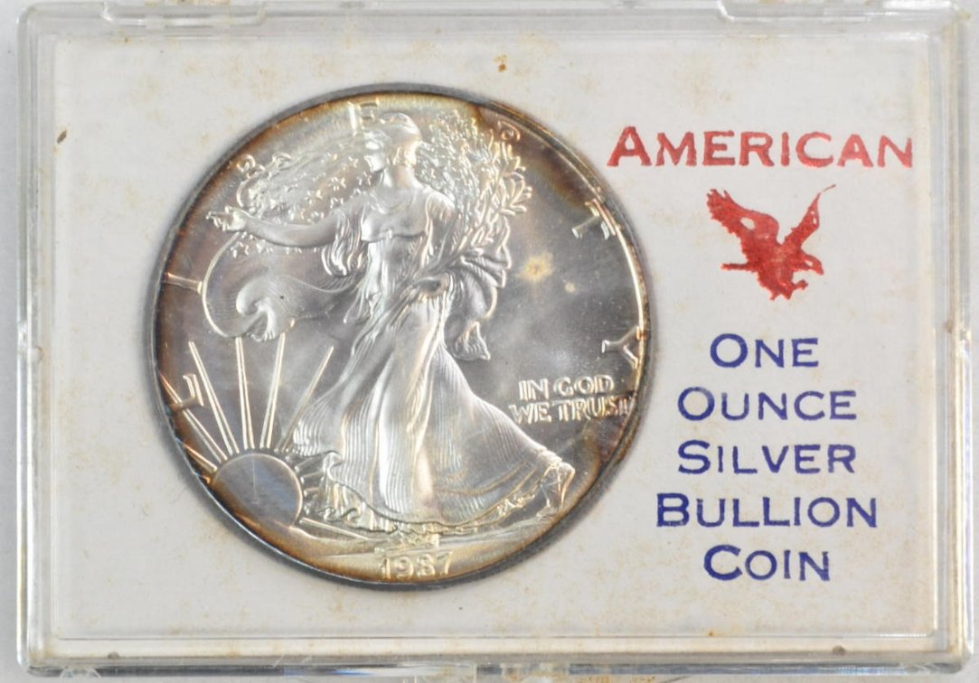 1 oz. Silver American Eagle Dollar, 1987