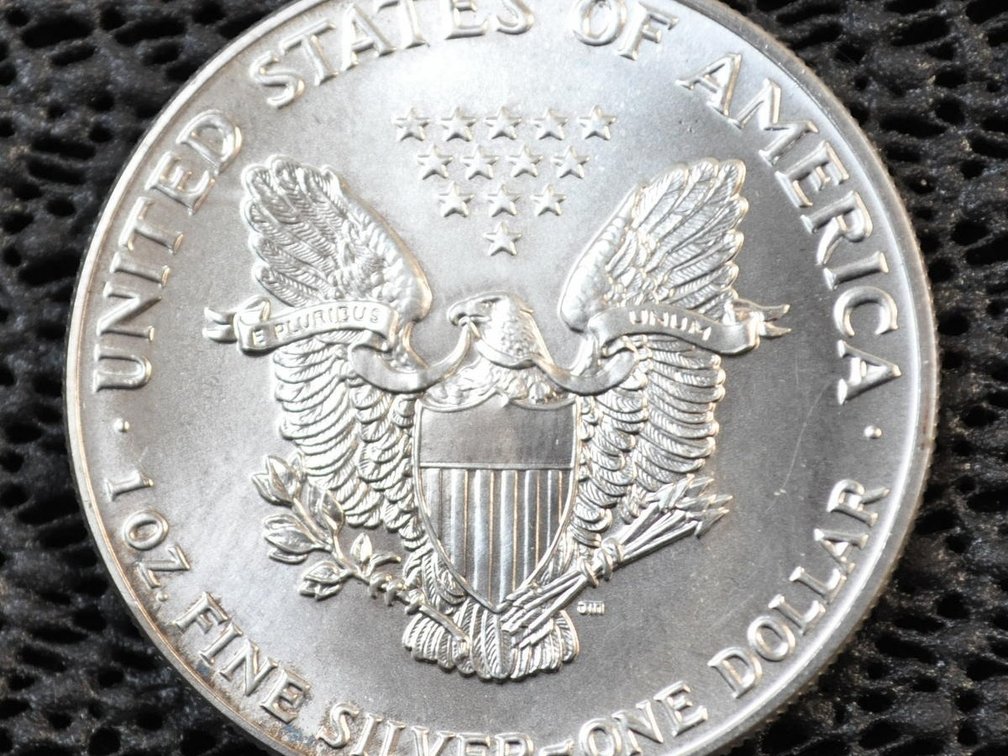 1 oz. Silver American Eagle Dollar, 1991