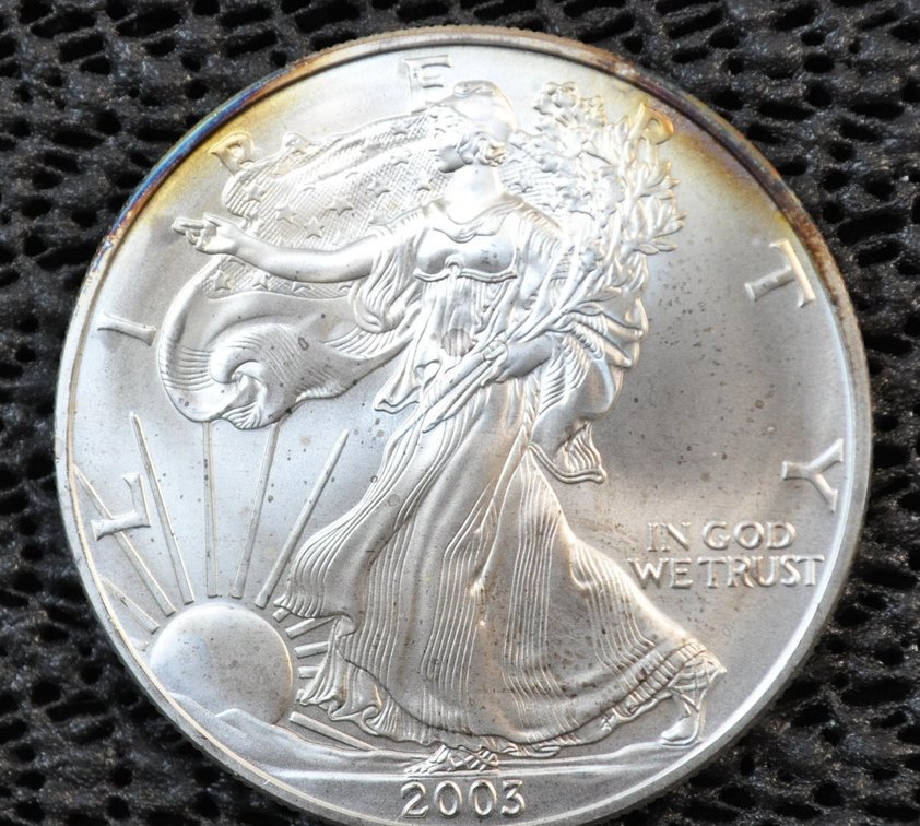 1 oz. Silver American Eagle Dollar, 2003