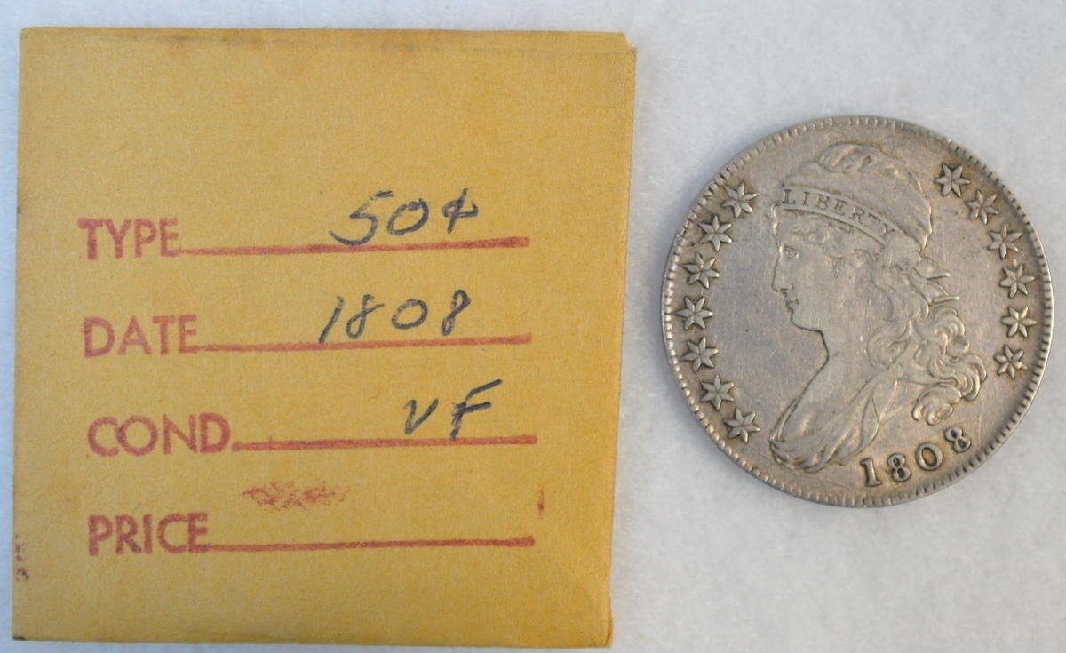 1808 Capped Bust Half Dollar