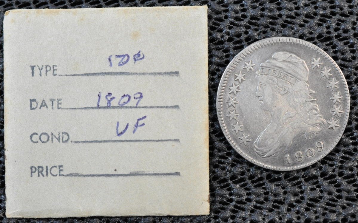 1809 Capped Bust Half Dollar