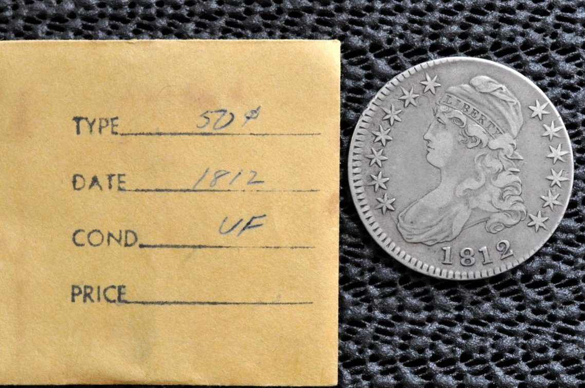 1812 Capped Bust Half Dollar