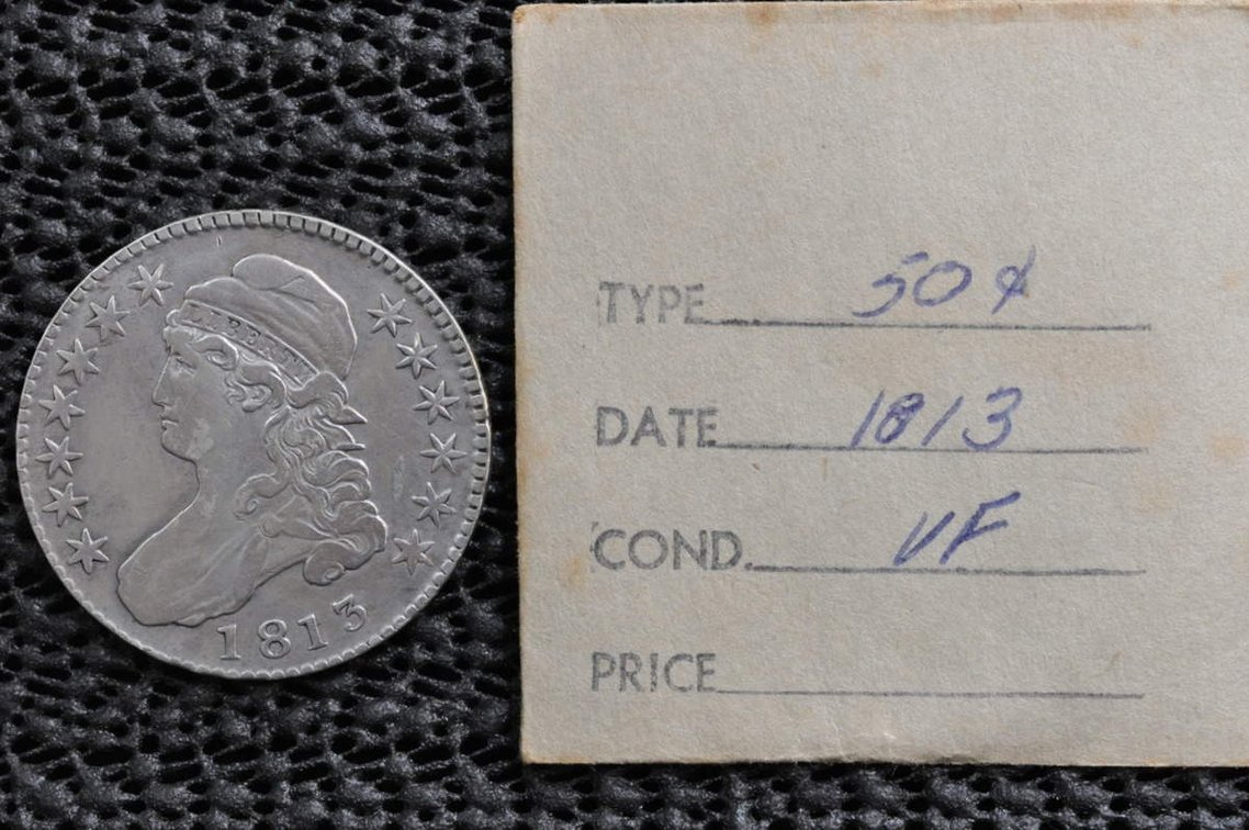 1813 Capped Bust Half Dollar