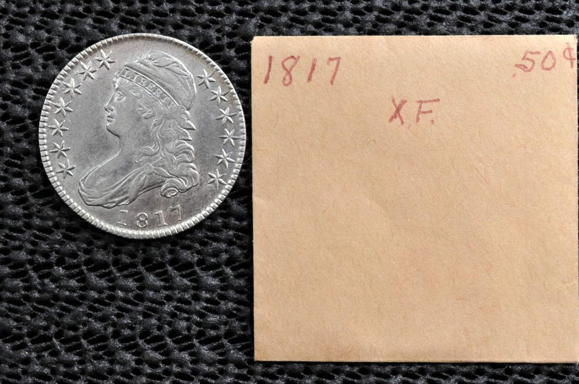 1817 Capped Bust Half Dollar