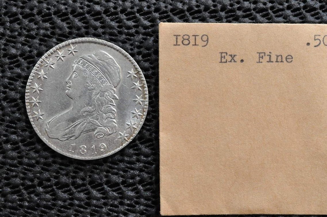 1819 Capped Bust Half Dollar