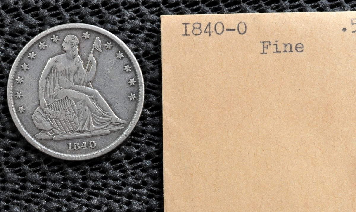 1840-O Liberty Seated Half Dollar, Low Mintage