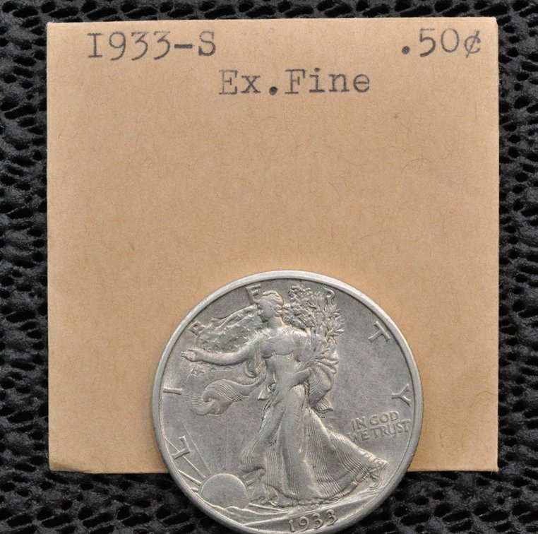 1933-S Walking Liberty Half Dollar, Low Mintage
