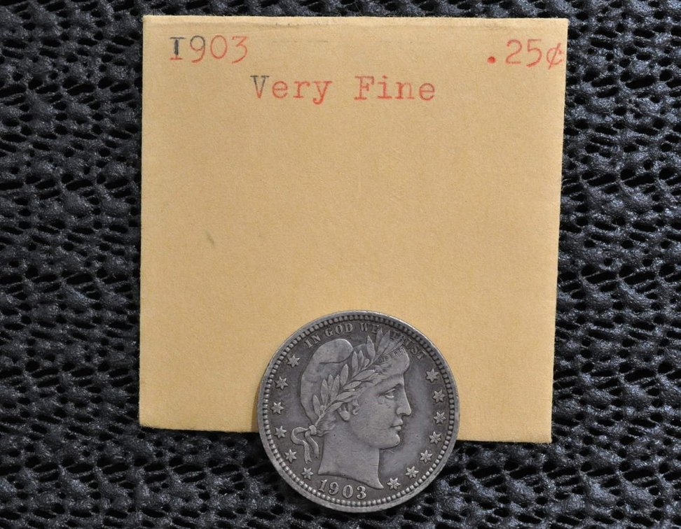 1903  Barber Quarter