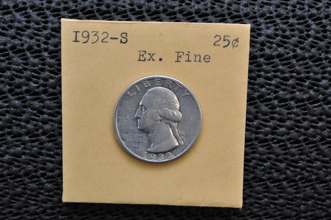 1932-S Washington Quarter, Very Low Mintage