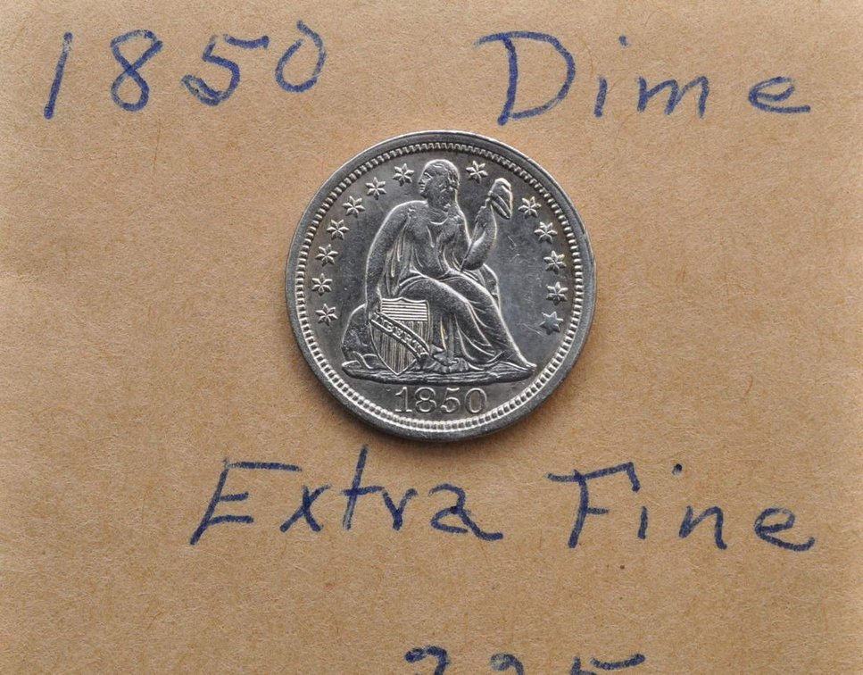 1850 Liberty Seated Dime