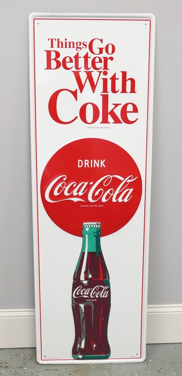 Tall Coca-Cola Sign 