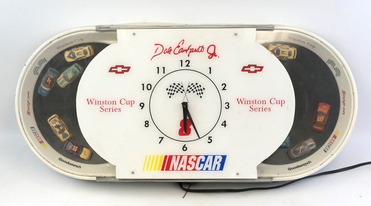 Nascar Winston Cup Series Clock