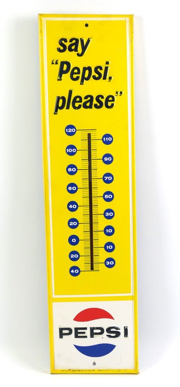Say Pepsi Thermometer
