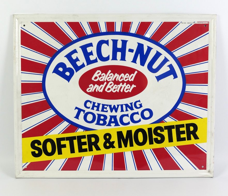 Beechnut Chewing Tobacco Sign