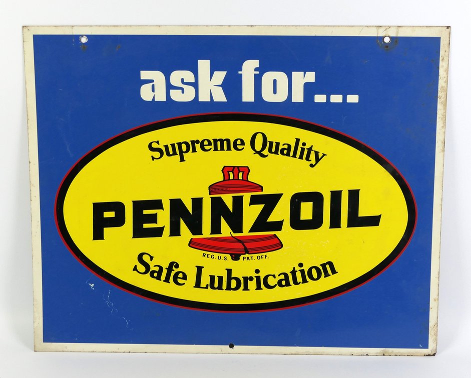 Ask For Pennzoil Sign 