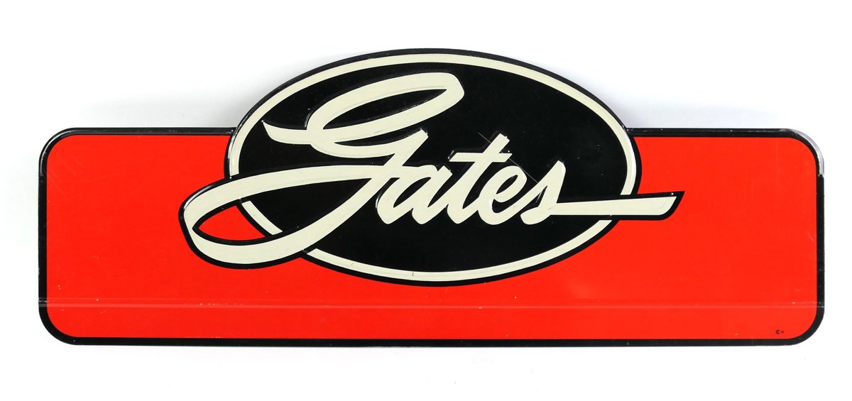 Gates Auto Belts Modern Sign