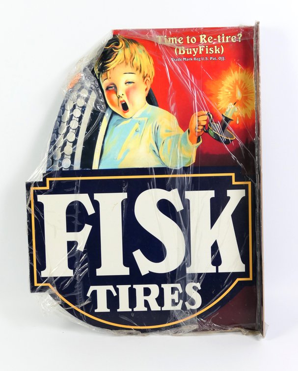 Fisk Tires Flange Sign