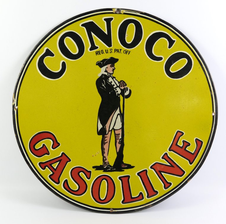 Conoco Gasoline Sign