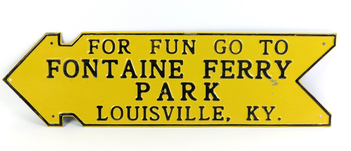 Fountaine Ferry Park Sign