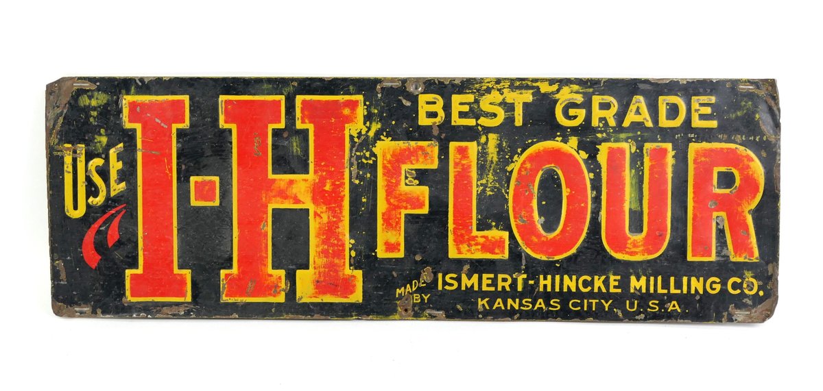 I-H Flour Sign