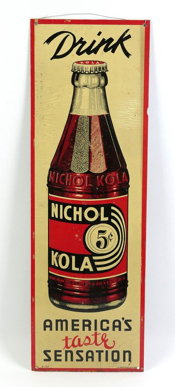 Nichol Cola Sign