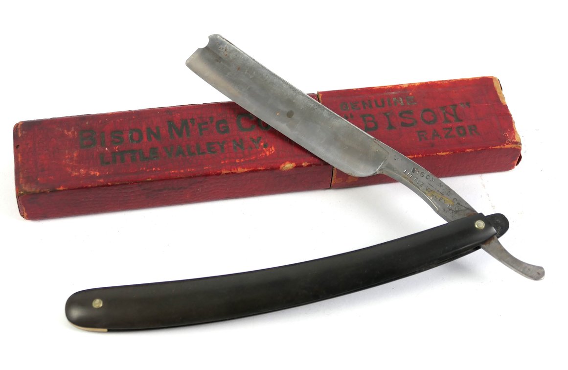 Bison Mfg Co Straight Razor