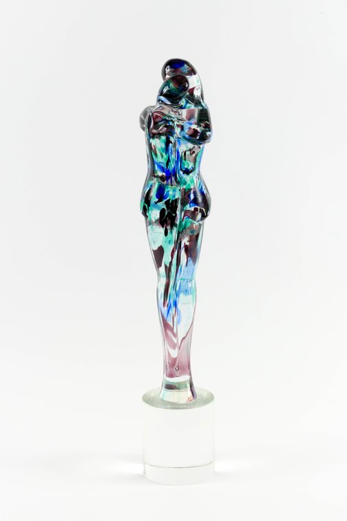 Figural Glass Statue by Silvano Signoretto
