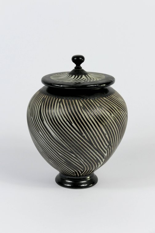 Brian Moore Lidded Ceramic Pot