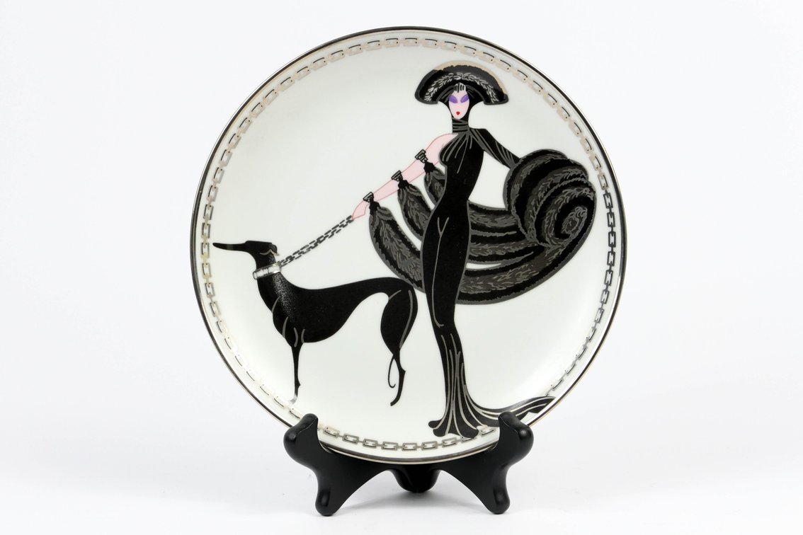 "Symphony in Black" Collectible Plate