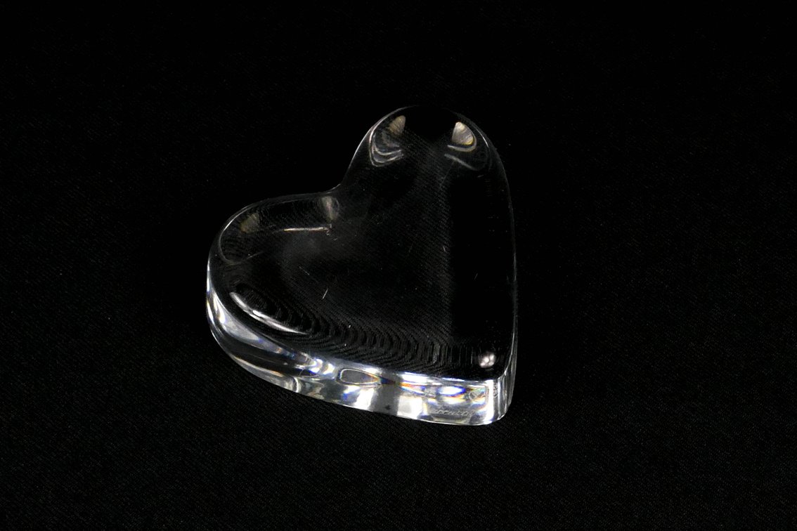 Baccarat France Crystal Paperweight