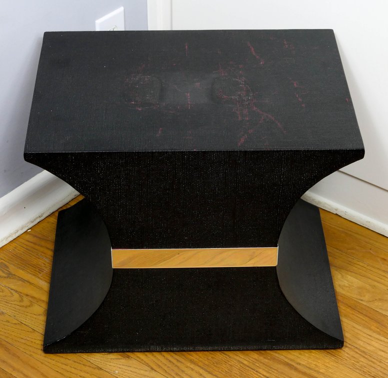 Modern Geometric Art Stand Side Table