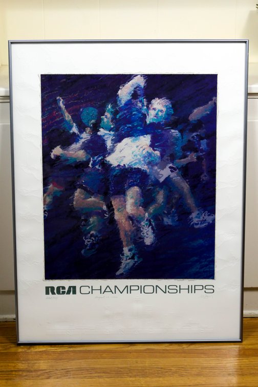 1992 RCA Championships Artist Proof Lithograph
