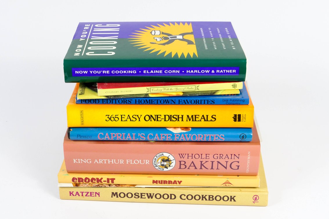 Assortment of Cookbooks