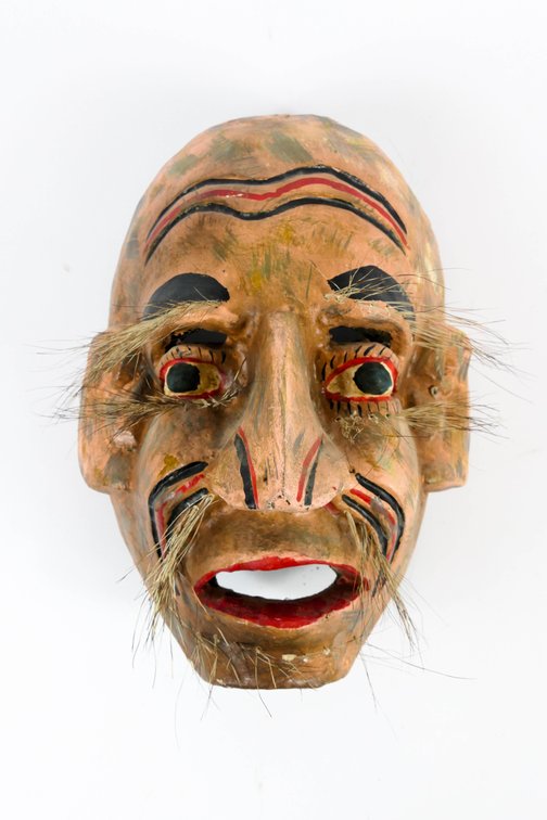Wooden Folk Art Mask