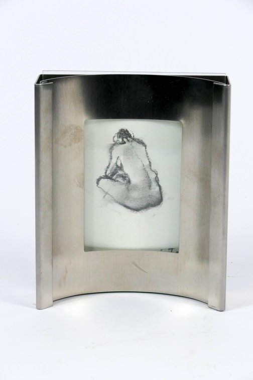 Jeaneen Barnhart Charcoal Figural Study