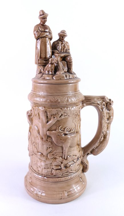 Large Decorative Beer Stein