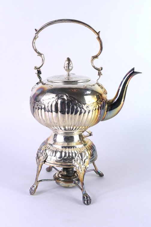 Silverplate Spirit Kettle