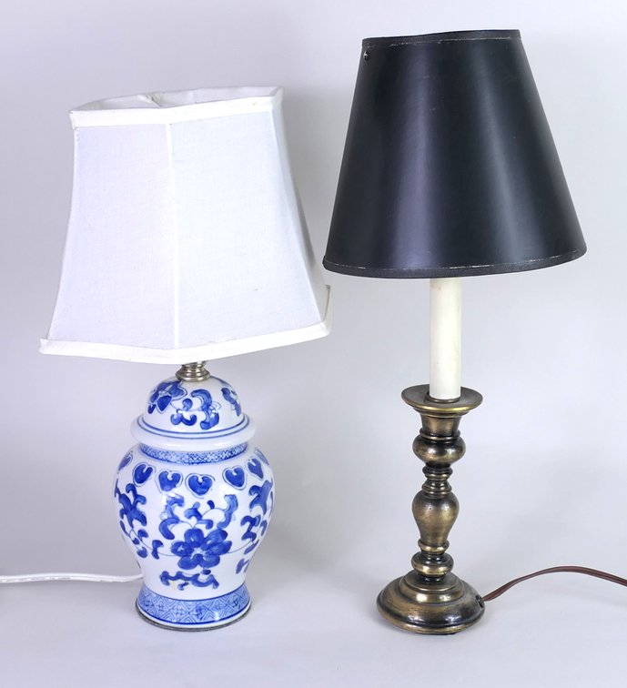 Two Small Accent Lamps