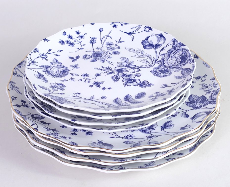 Godinger Bluetiful China Pieces