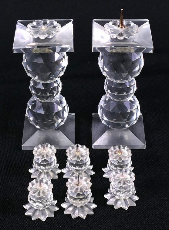 Swarovski Crystal Candle Holders