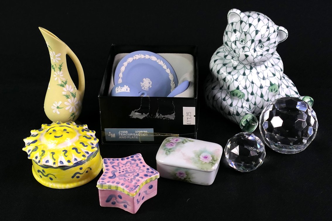 Shelf of Small Accent Pieces